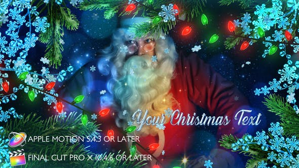 Winter Christmas Promo Apple Motion - Videohive 29487177 Download