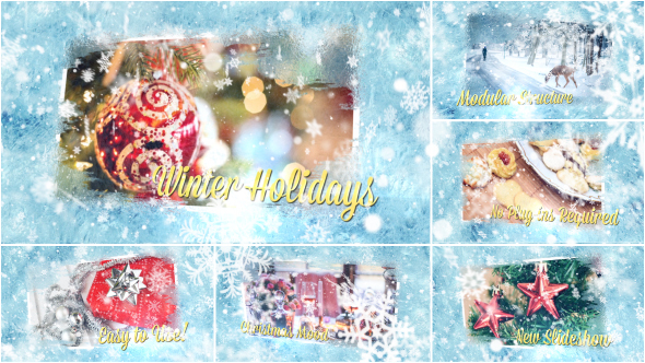 Winter Holidays Slideshow - Download Videohive 13960136