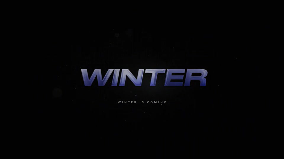 Winter Logo Videohive 41928283 After Effects Image 4