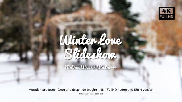 Winter Love Slideshow - 30253338 Download Videohive