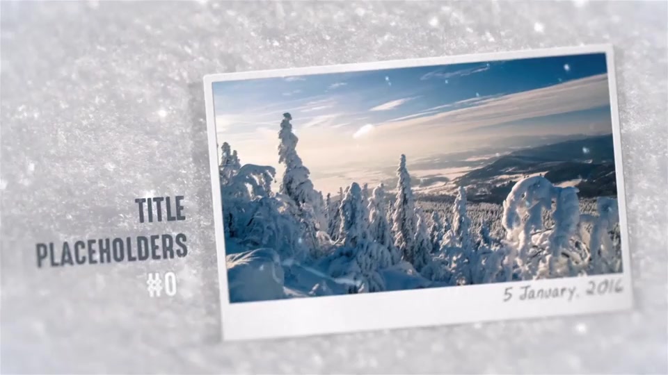 Winter Memories Videohive 14421393 After Effects Image 2