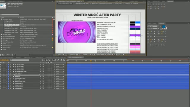 Winter Music Afterparty Videohive 9895305 After Effects Image 12