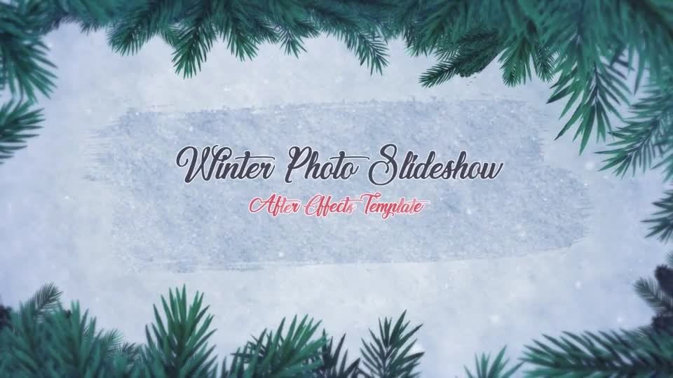Winter Photo Slideshow Videohive 25022035 After Effects Image 1