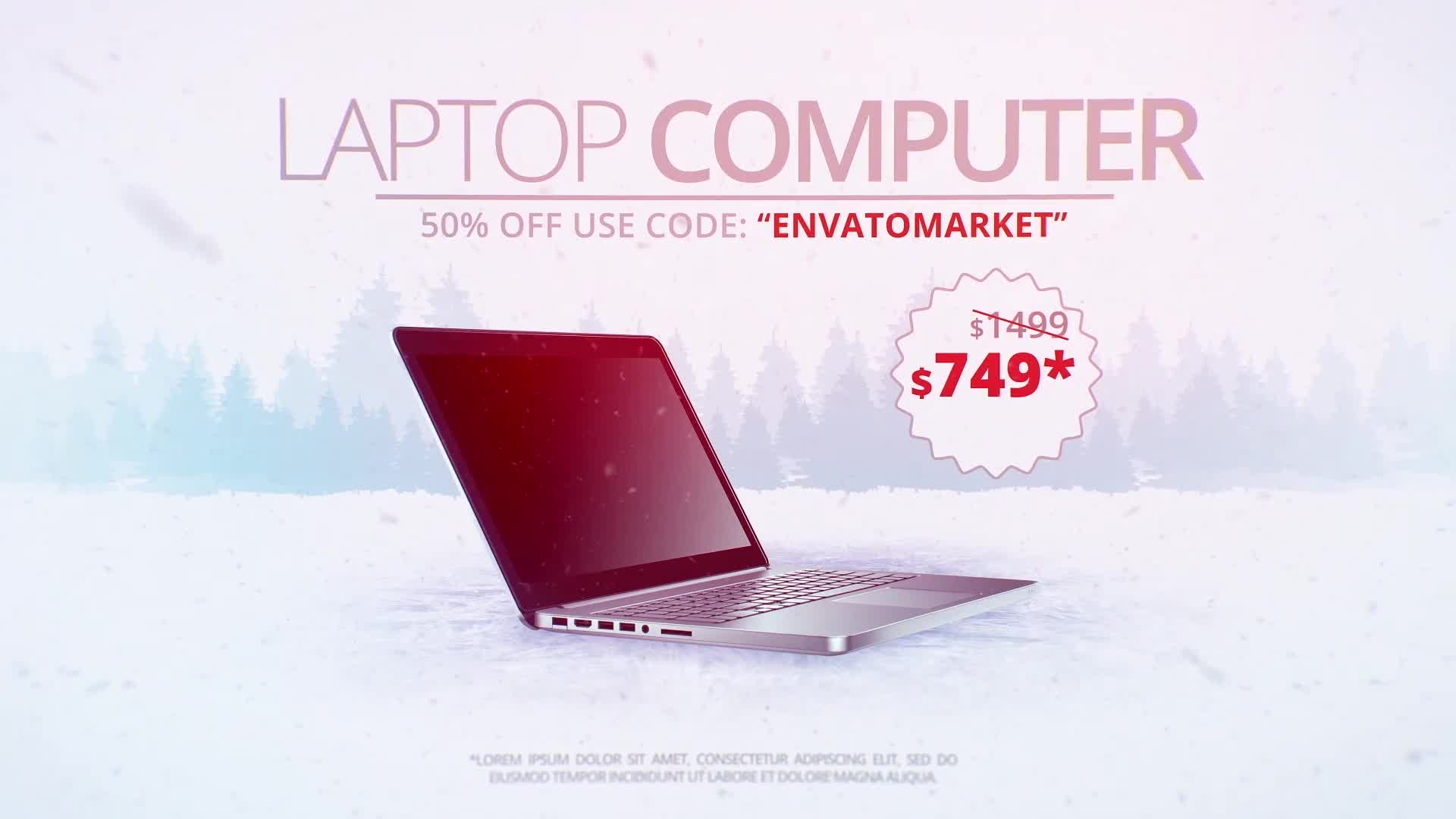 Winter Sale Mockup Videohive 29582312 After Effects Image 8
