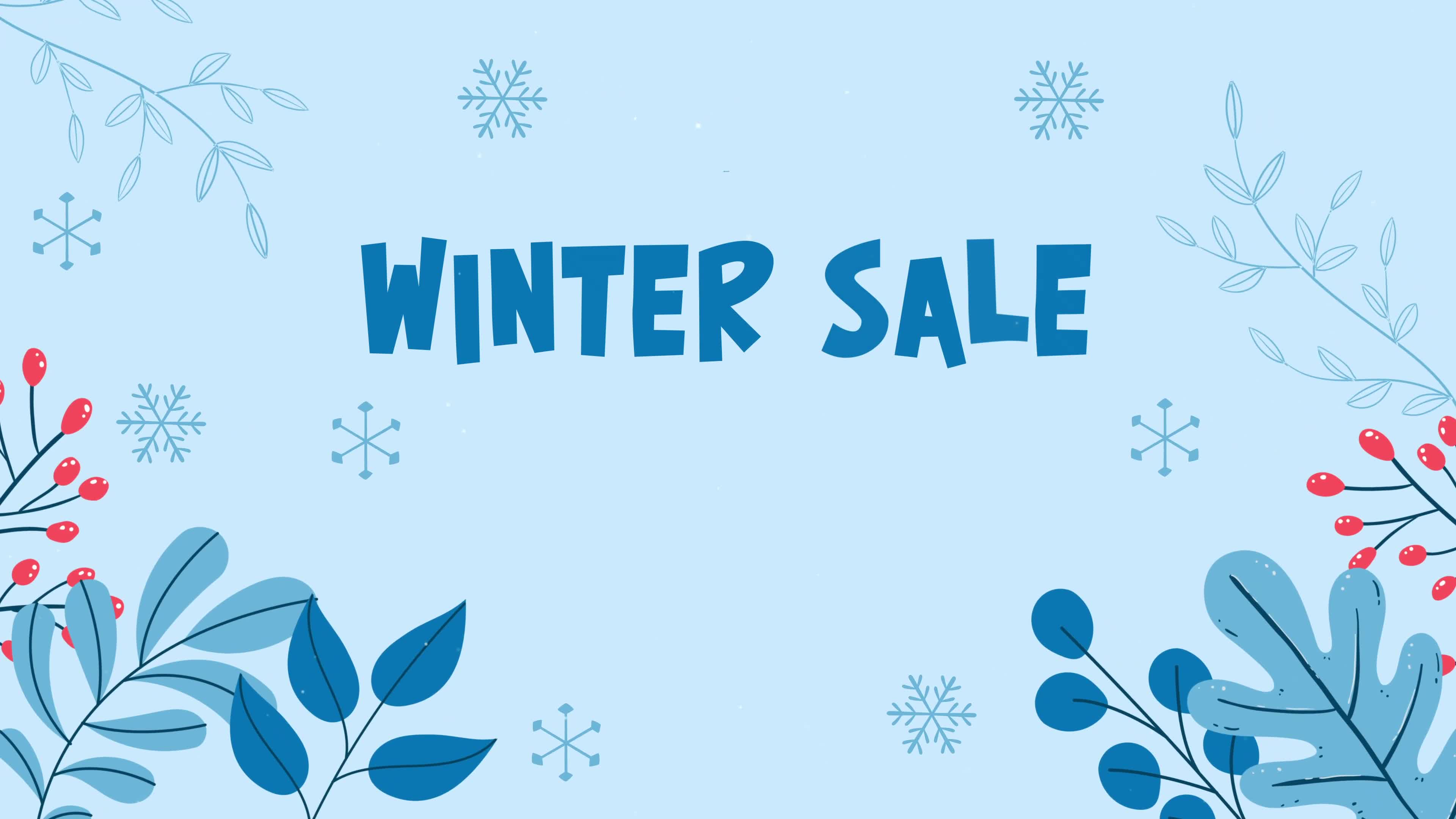 Winter Sale Promo Videohive 35952980 After Effects Image 1