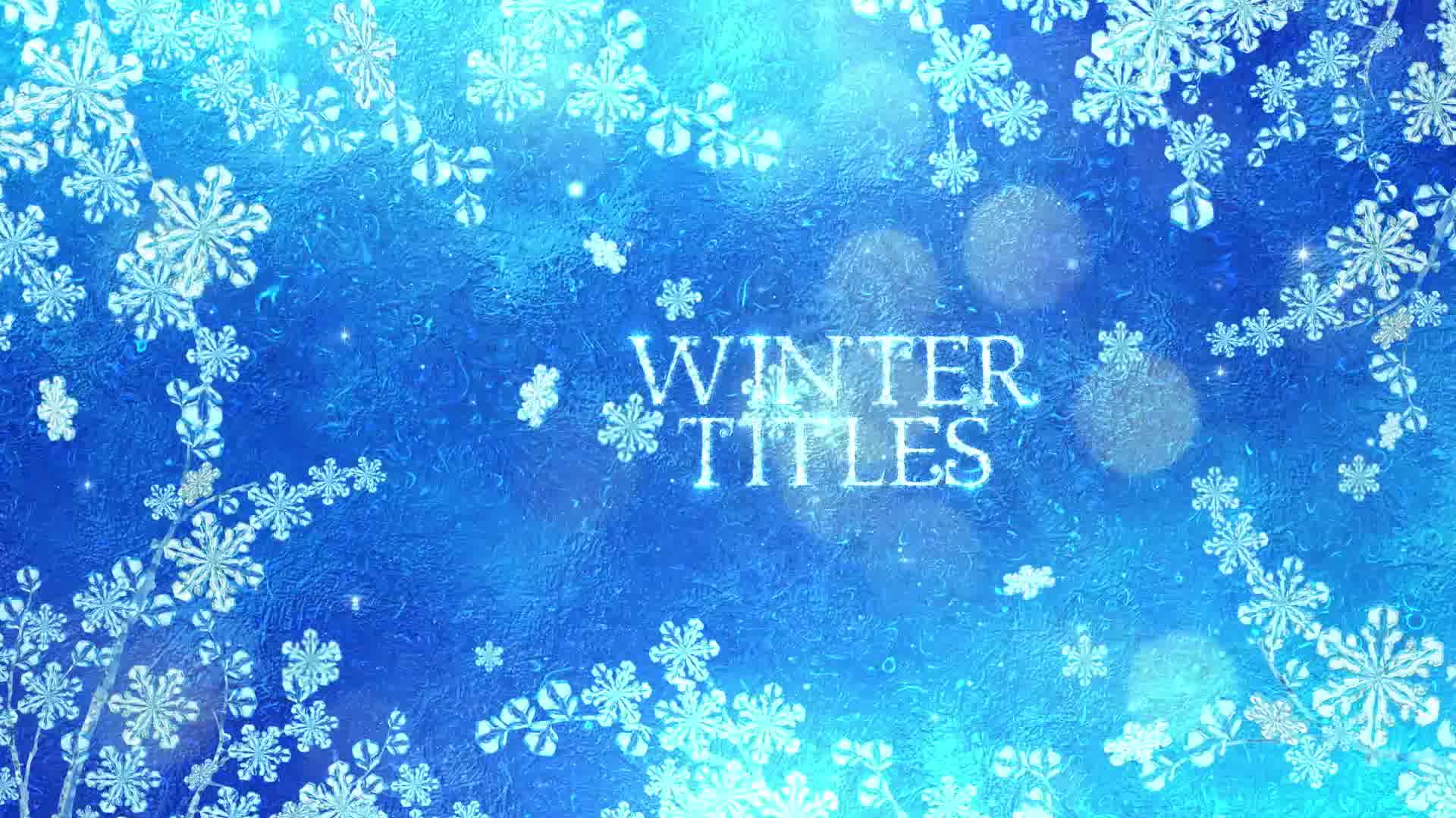 Winter Titles Videohive 25008630 After Effects Image 9