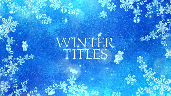 Winter Titles - 25008630 Videohive Download