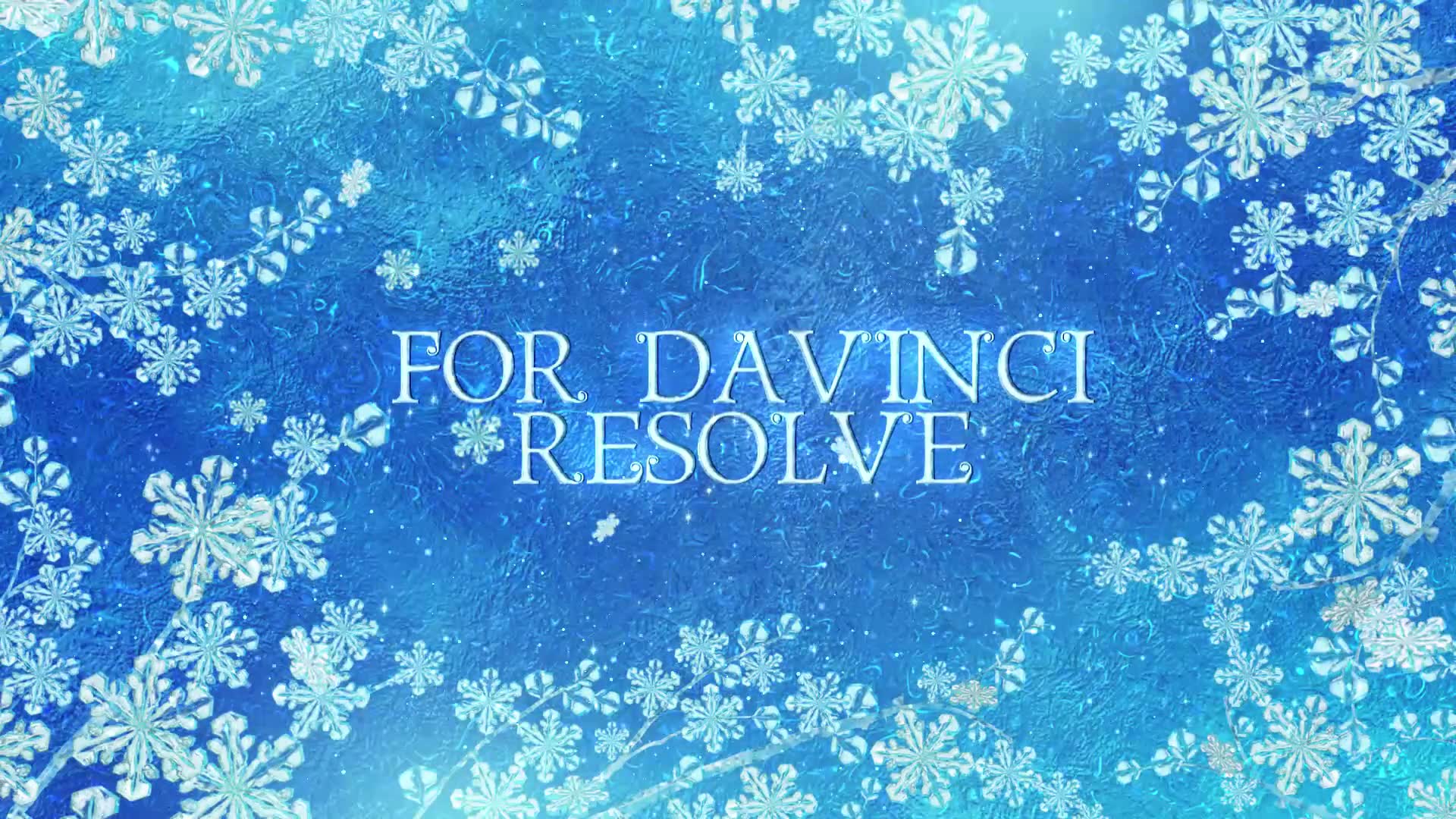 Winter Titles DaVinci Resolve Videohive 34598520 DaVinci Resolve Image 4