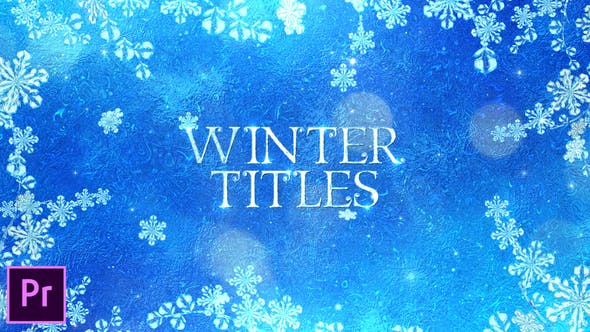 Winter Titles Premiere Pro - Videohive 25045449 Download