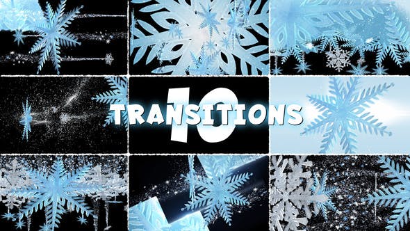 Winter Transitions Pack - 25066409 Download Videohive