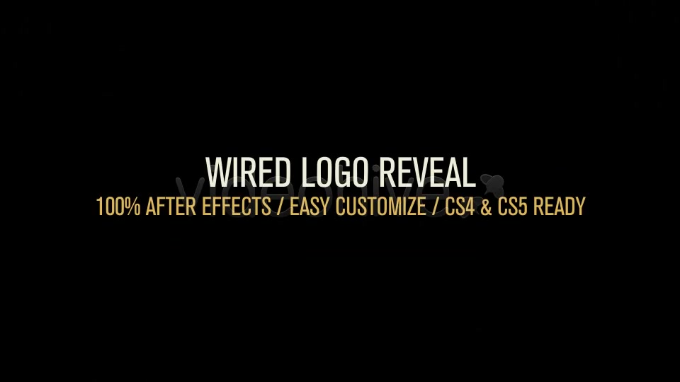 Wired Logo Reveal - Download Videohive 1269186