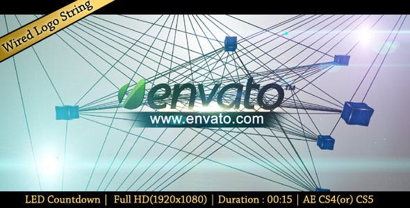 Wired Logo String - 1088601 Videohive Download