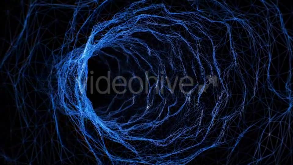 Wireframe Endless Tunnel - Download Videohive 18262615