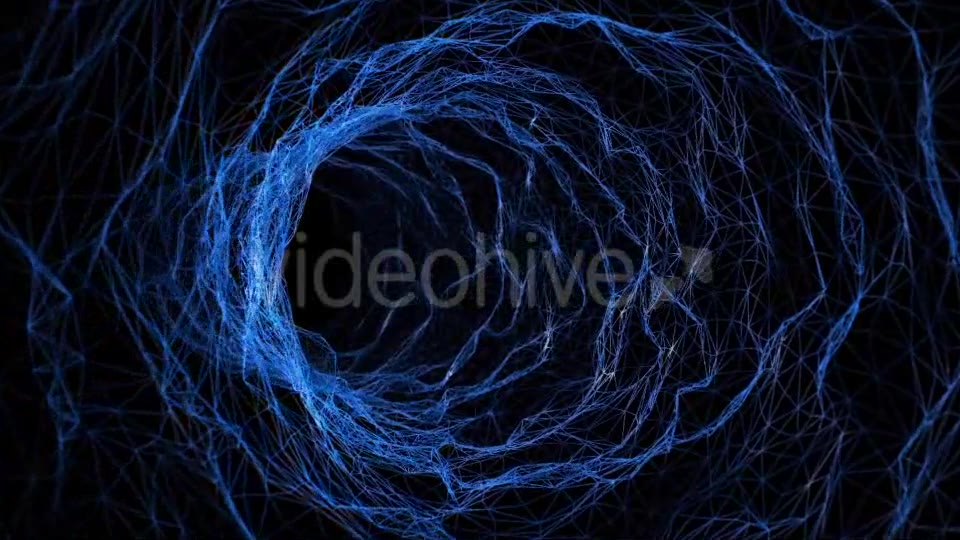 Wireframe Endless Tunnel - Download Videohive 18262615