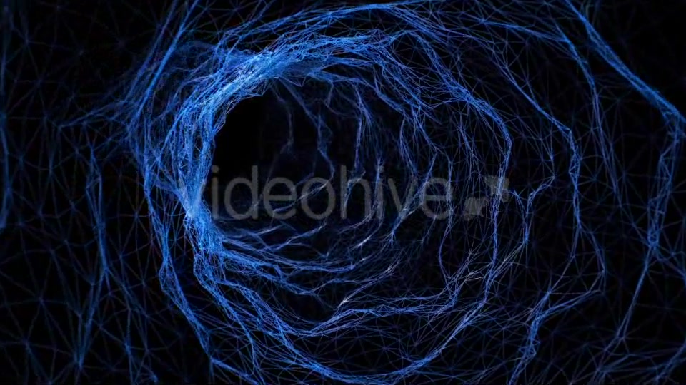 Wireframe Endless Tunnel - Download Videohive 18262615