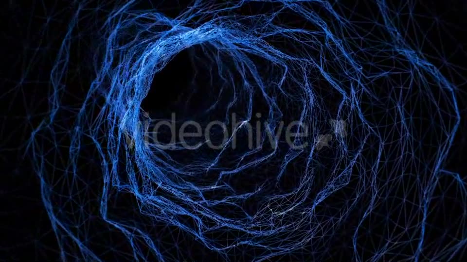 Wireframe Endless Tunnel - Download Videohive 18262615