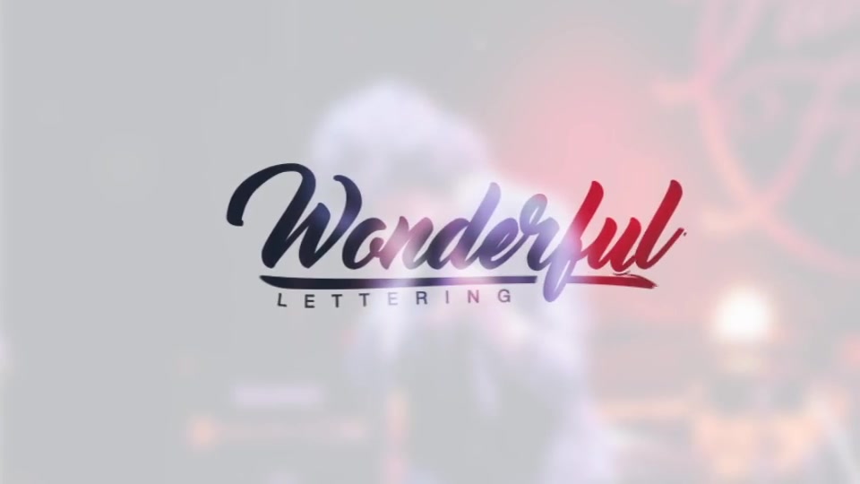 Wonderful Letters - Download Videohive 18101492