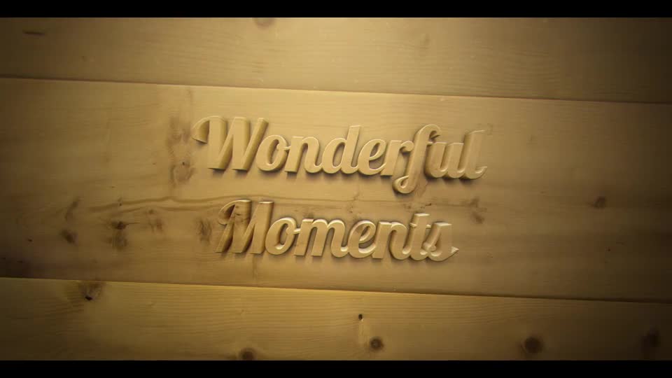 Wonderful Moments | Photo Gallery and Logo Reveal - Download Videohive 12900952