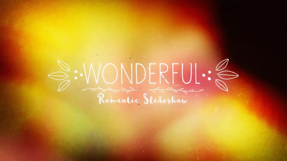 Wonderful Romantic Slideshow Videohive 17450565 After Effects Image 12