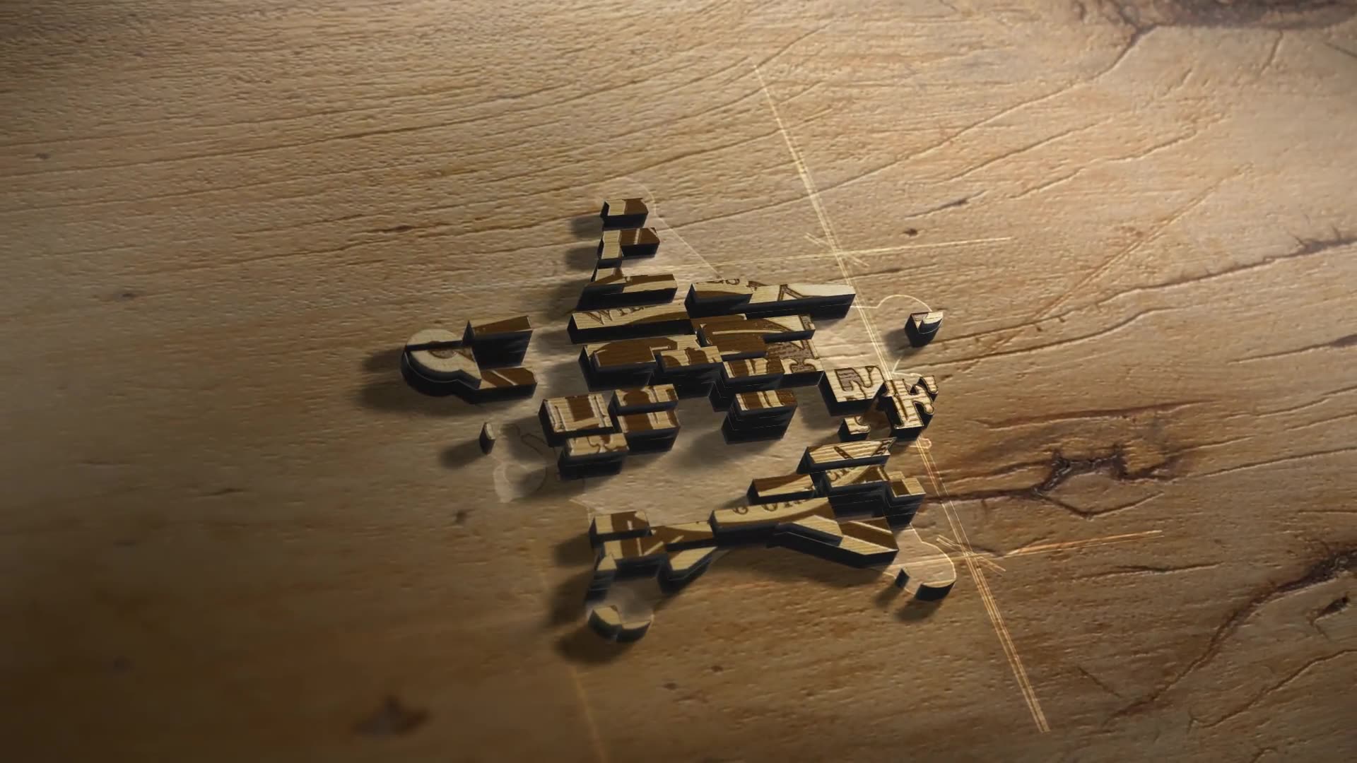 Wood 3D Logo Reveal Videohive 27121141 After Effects Image 6