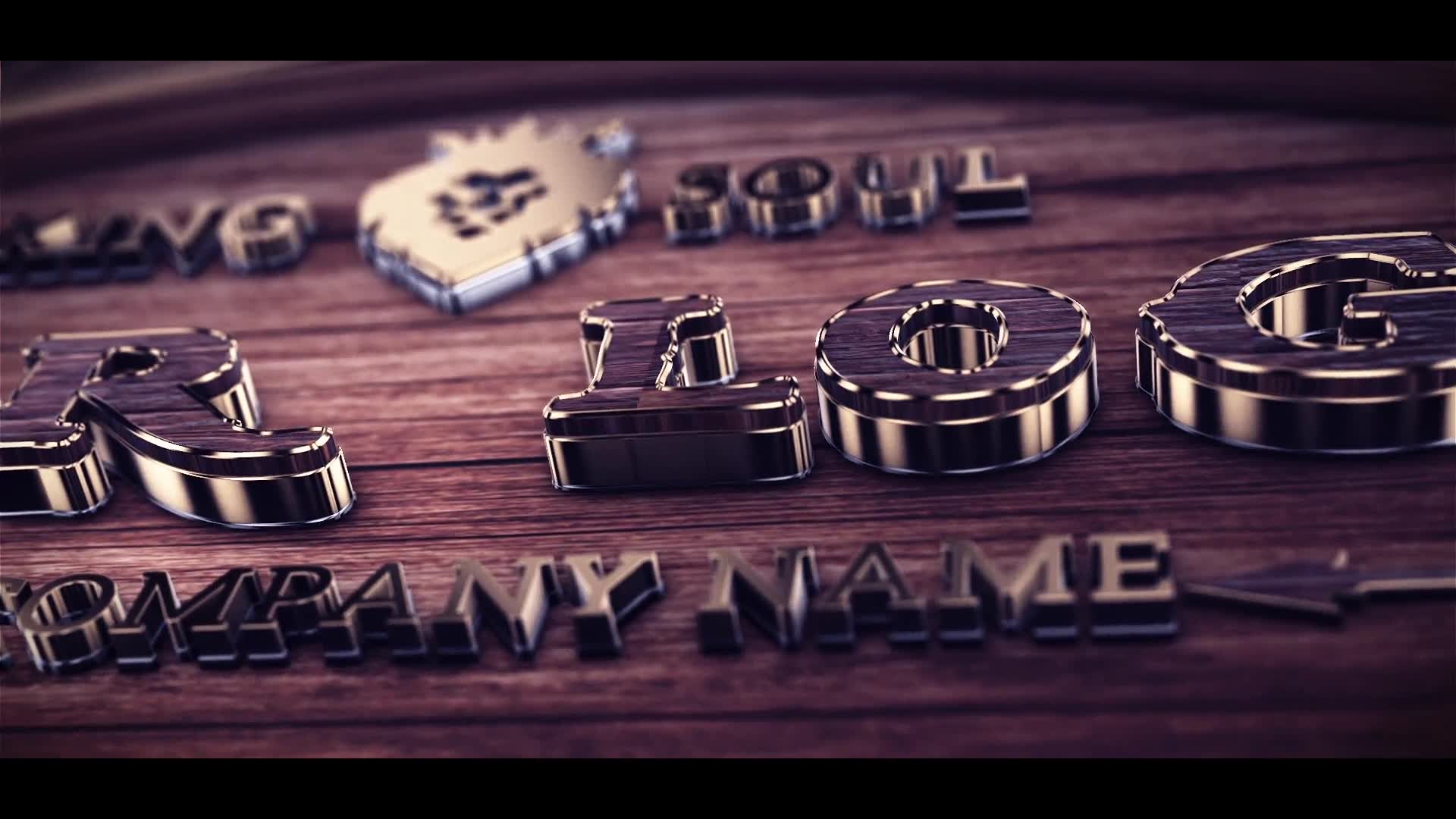 Wood And Gold Logo Videohive 23593313 After Effects Image 2