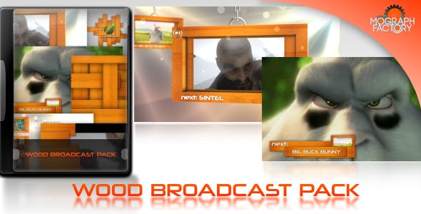 Wood Broadcast Pack - 4632508 Videohive Download