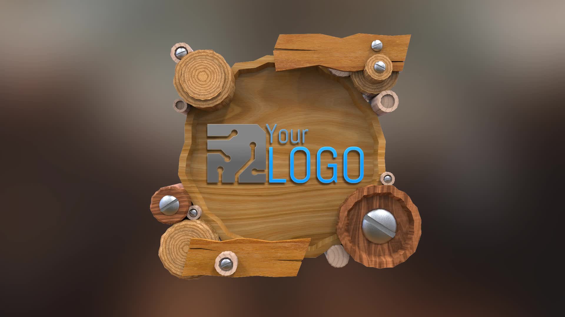 Wooden Logo (AfterFX) Videohive 23435315 After Effects Image 3