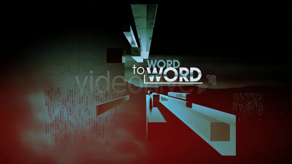 Word to Word - Download Videohive 2026499