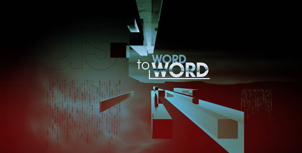 Word to Word - Download Videohive 2026499