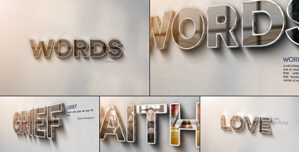 Words - Download Videohive 4244177