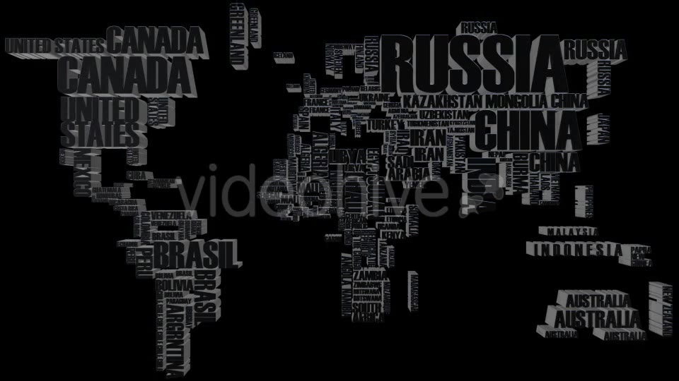 Words Map - Download Videohive 15656870