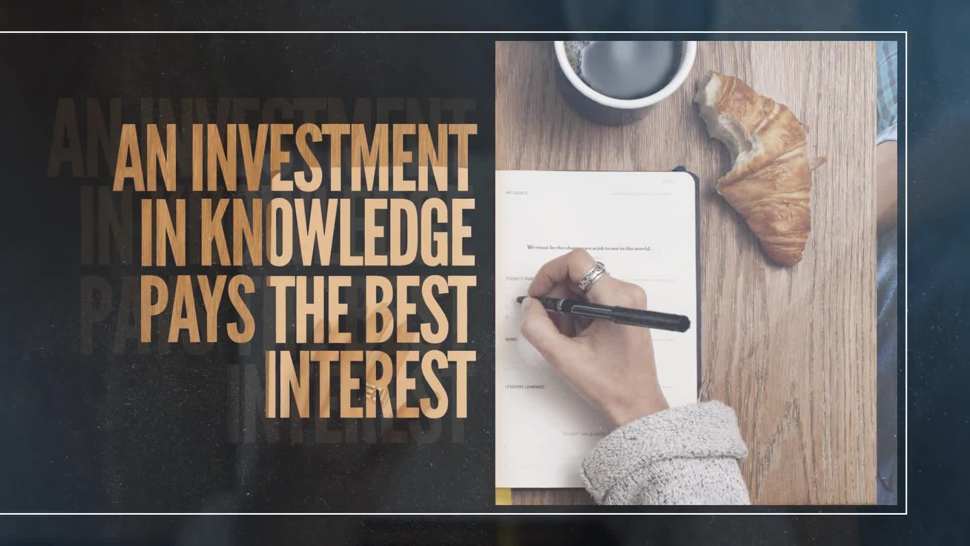 Words Slideshow \ Motivational Quotes Videohive 19466837 After Effects Image 1