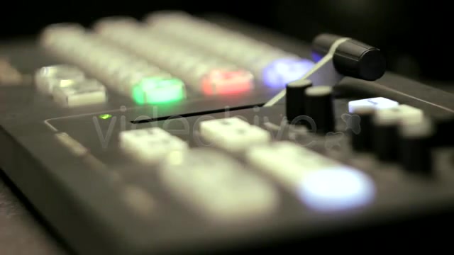 Working in TV Studio Control Room  Videohive 980197 Stock Footage Image 10