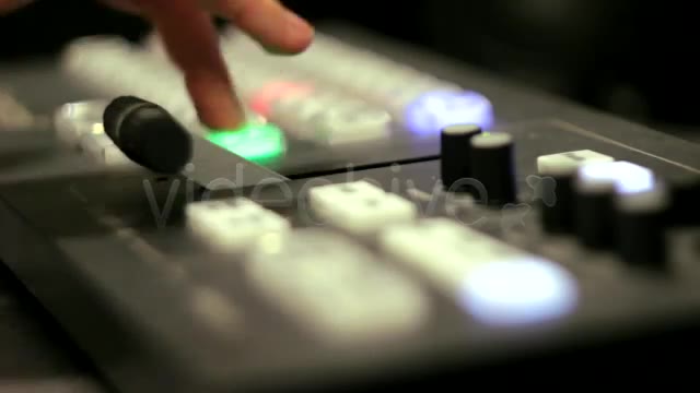 Working in TV Studio Control Room  Videohive 980197 Stock Footage Image 2