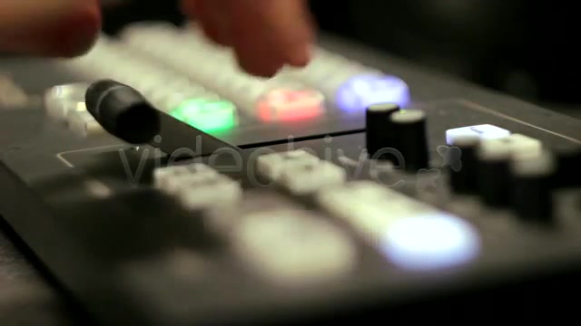 Working in TV Studio Control Room  Videohive 980197 Stock Footage Image 5