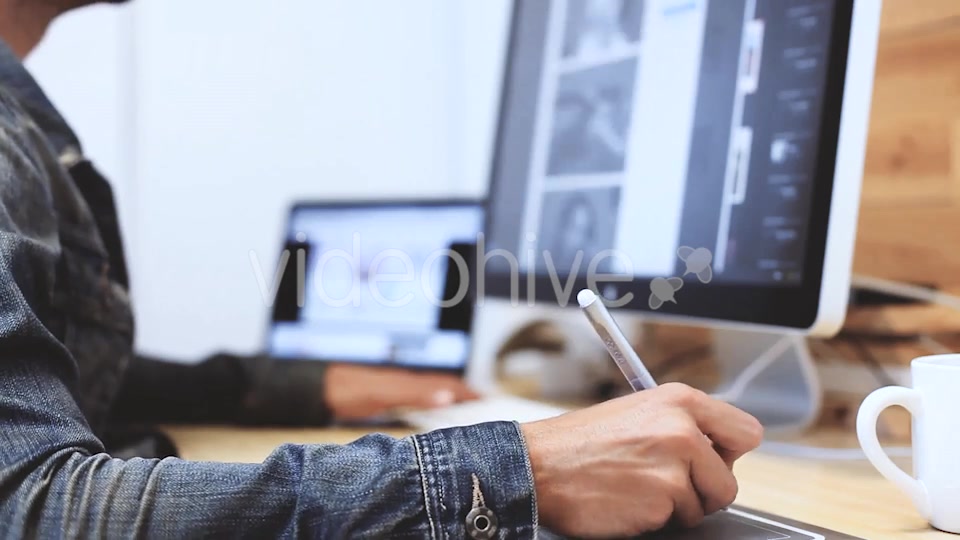 Working On A New Design  Videohive 8945784 Stock Footage Image 3