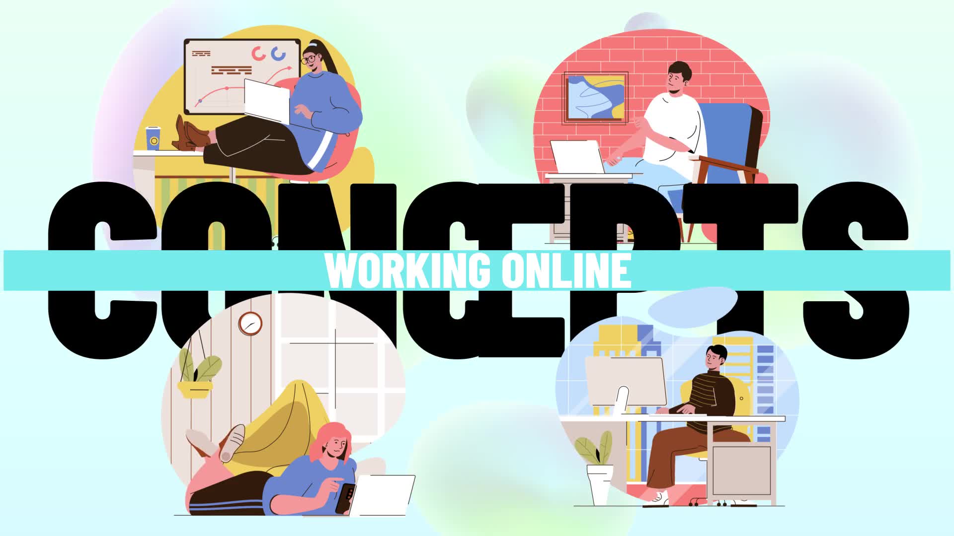 Working online Scene Situation Videohive 34772480 After Effects Image 2