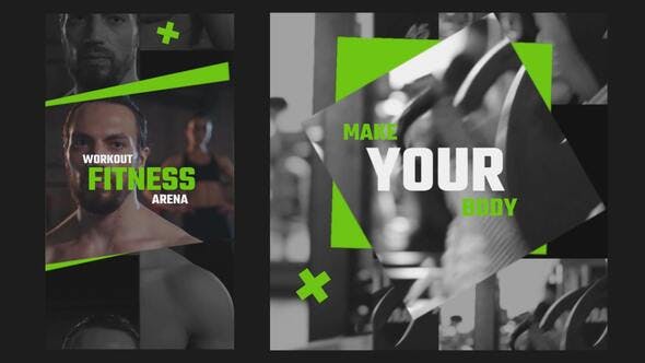 Workout Gym & Sports Insta Promo - Download 33941372 Videohive
