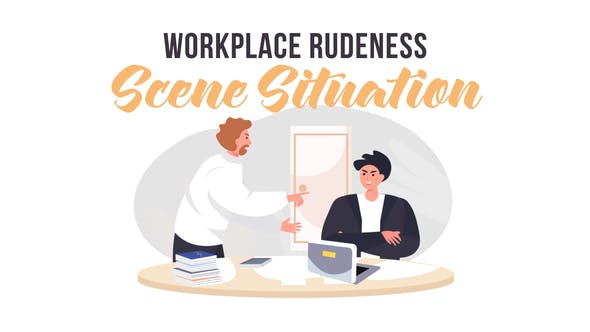 Workplace rudeness Scene Situation - Download 32352638 Videohive