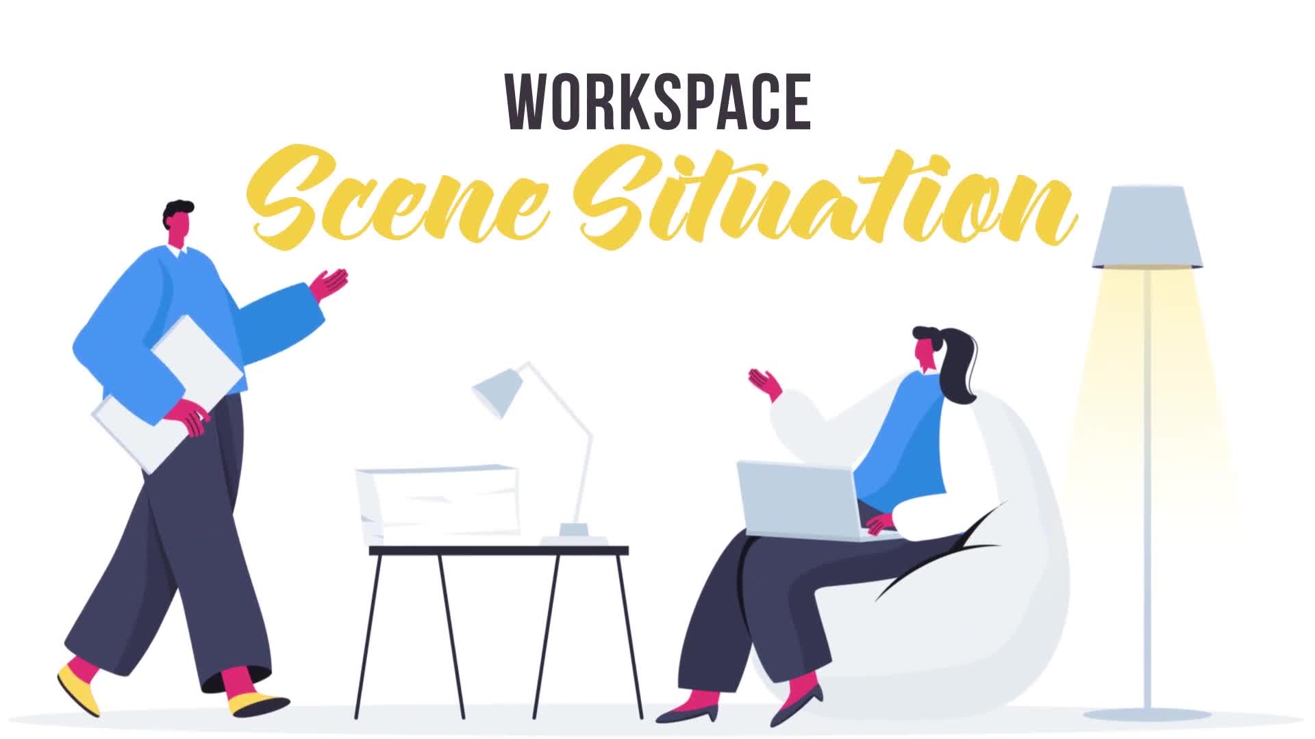 Workspace Scene Situation Videohive 27642975 After Effects Image 1
