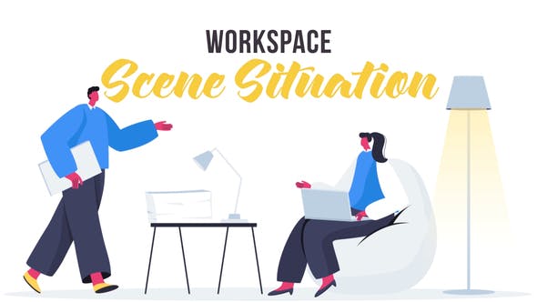 Workspace Scene Situation - Videohive 27642975 Download