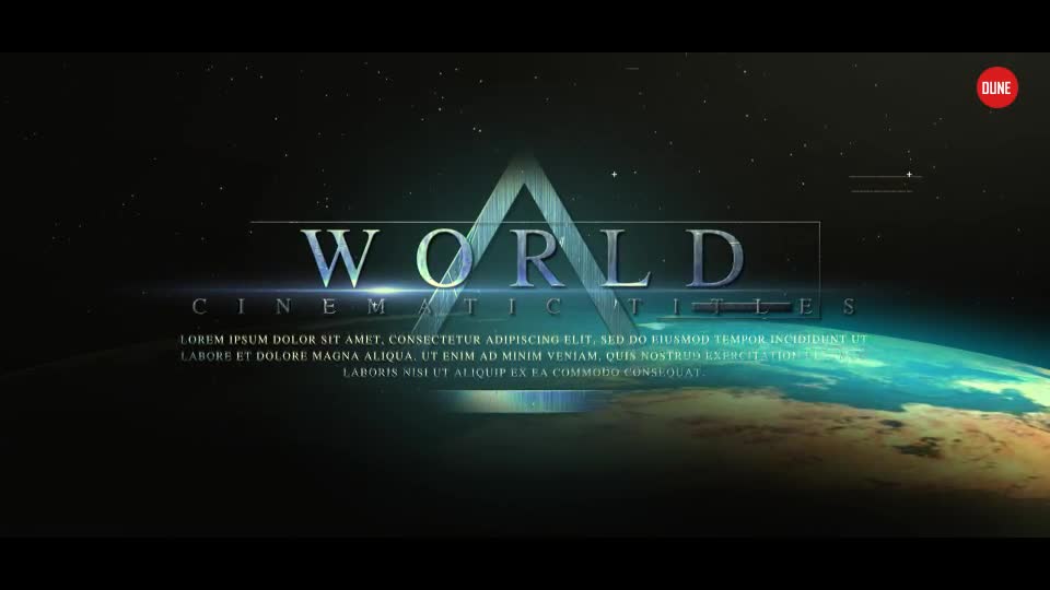 World Cinematic Titles Videohive 23266913 After Effects Image 1