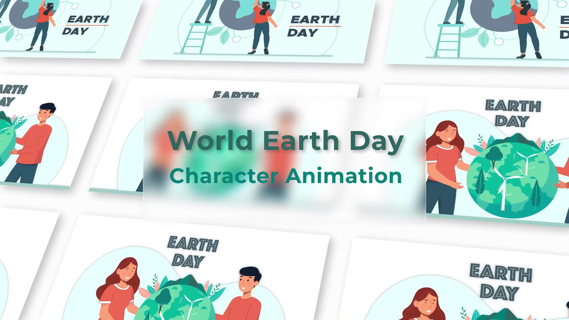 World Earth Day Explainer Animation Scene Videohive 38212458 After Effects Image 2