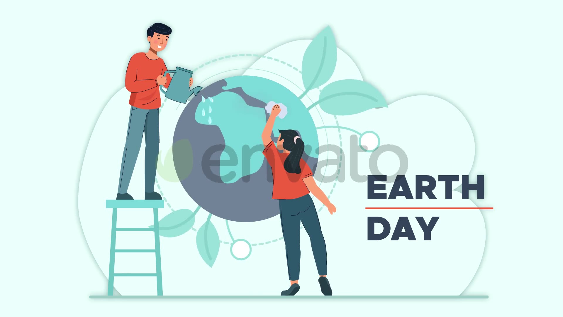 World Earth Day Explainer Animation Scene Videohive 38212458 After Effects Image 8