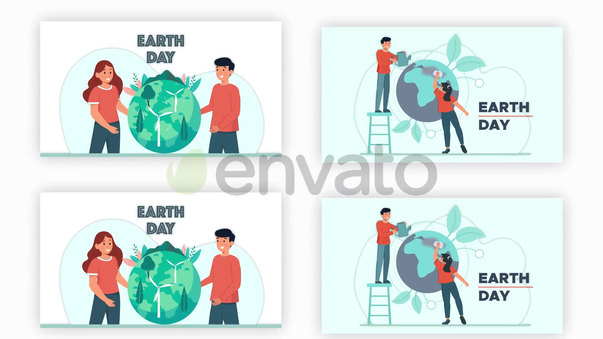 World Earth Day Explainer Animation Scene Videohive 38212458 After Effects Image 9