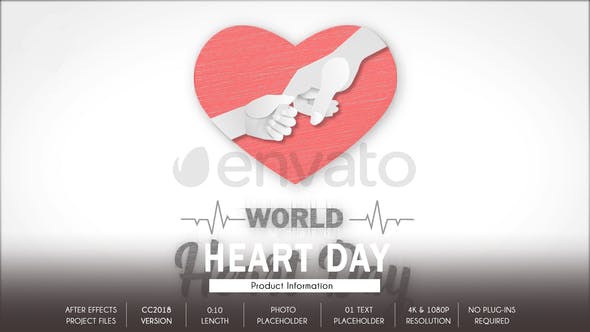 World Heart Day - 33498931 Videohive Download