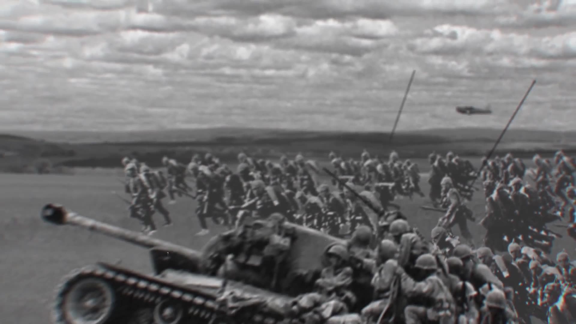 World History Opening/ USA Historical Intro/ World War/ 3D Photo Camera Move/ Black and White TV ID Videohive 20125170 After Effects Image 2