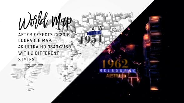 World Map - 23828990 Download Videohive