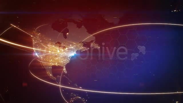 World Map Animation - Download Videohive 3426970