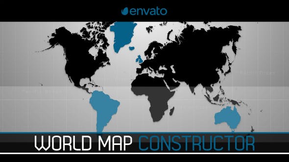 World Map Constructor - 12910243 Videohive Download